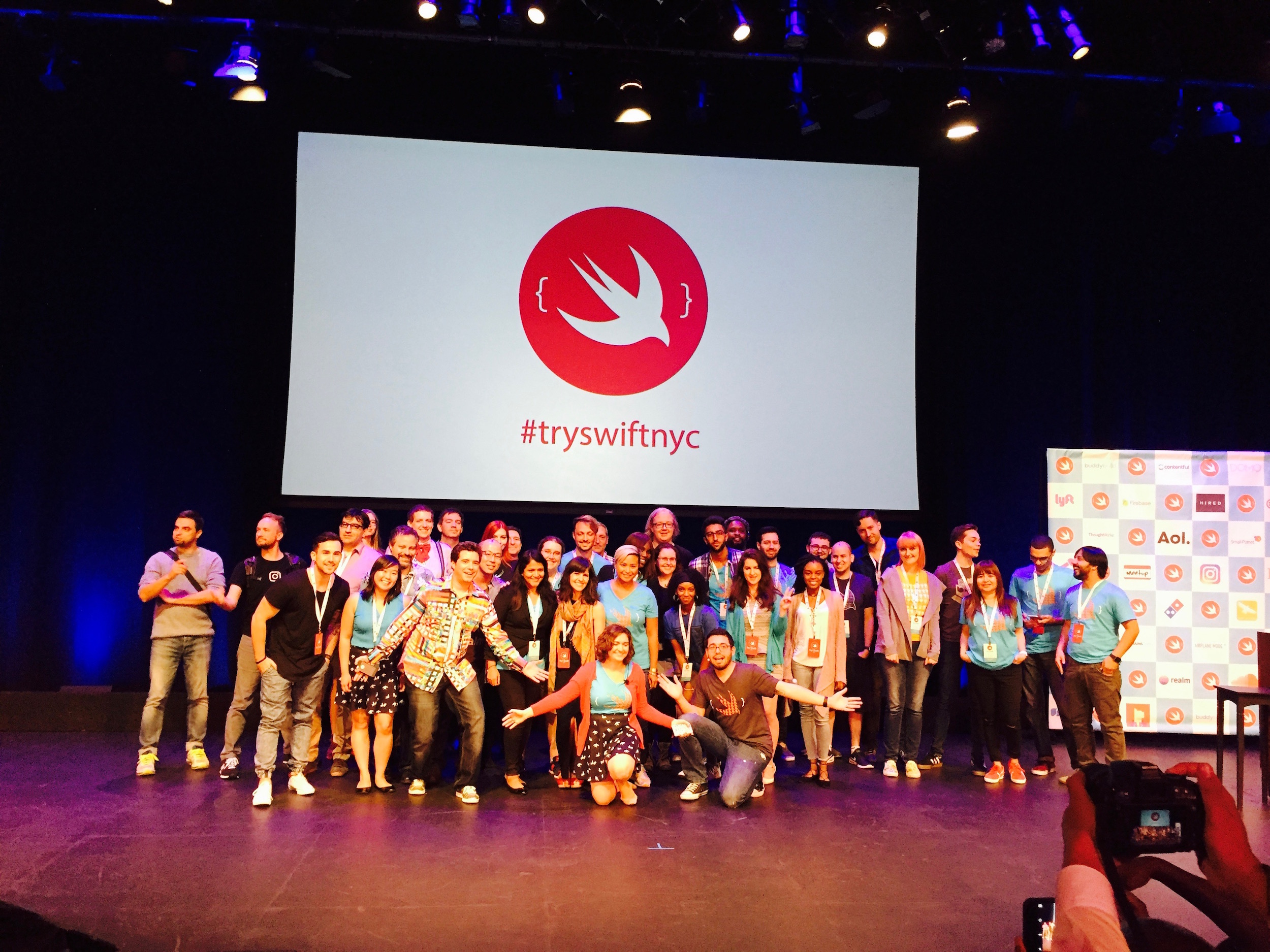 MC-ing Try!Swift NYC