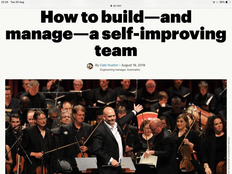 How to build—and manage—a self-improving team