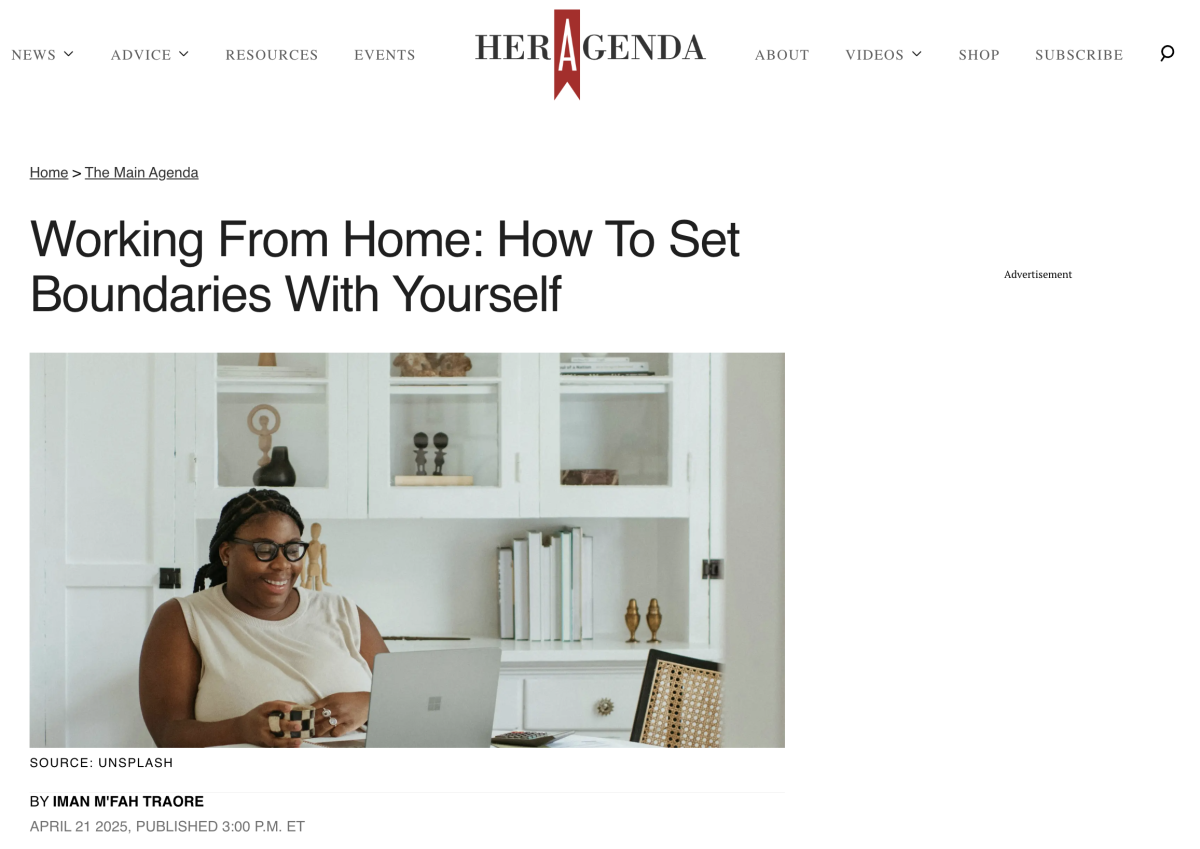 Working From Home: How To Set Boundaries With Yourself